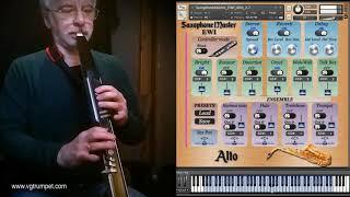 AKAI EWI4000s / 5000 and Saxophone alto Kontakt sample library. Growl effect vst.