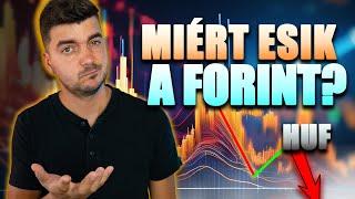 Vajon Ezért Esik a Forint? #huf #forint #befektetés