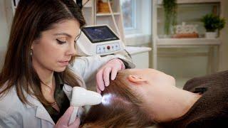 ASMR Real Person Scalp Analysis & Skin Exam with Relaxing Neckline Massage Hair Growth | Soft Spoken