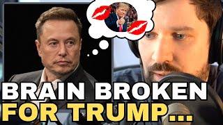 Destiny CALLS OUT Elon Musk Spreading Fake News for Trump