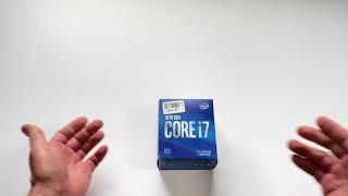 Intel Core i7-10700F Unboxing SRH70