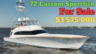 Custom Jim Smith Convertible Sportfishing Boat For Sale - Walkthrough