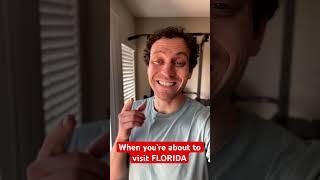 What visiting Florida is like  FLORIDA SHOWS: Gainesville 3/26, St Augustine 3/27, Tampa 3/28