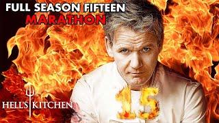 Fifteen Shades of Ramsay | Hell's Kitchen Full Season 15 Marathon