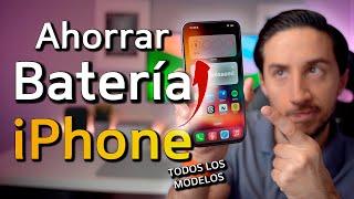 Mi iPhone DESCARGA Batería MUY RAPIDO🪫 SOLUCIONES Cómo Ahorrar batería