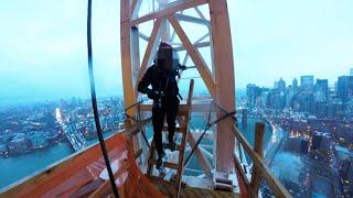 infiltrating highly secured construction site (NYC)