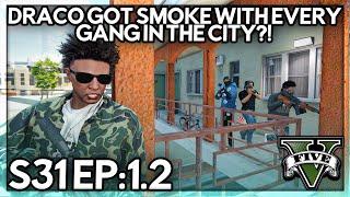 Episode 1.2: Draco Got Smoke With Every Gang In The City?! | GTA RP | Grizzley World Chiraq