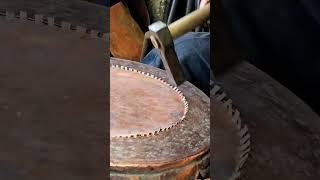 Crafting a Copper Sawblade#Coppersmith#HandmadeTools#Metalworking