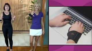 Tommie Copper 2 Pack Adjustable Compression Wrist Wraps on QVC