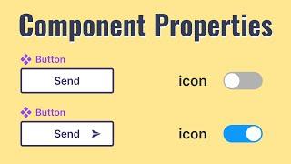 Component Properties Figma tutorial