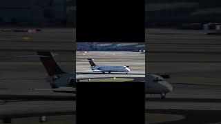 WHEN WILL DELTA REPLACE THESE OLD PLANES? Delta 717 Lands on Atlanta Runway 26R