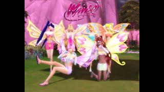 The sims 4 CAS: Winx club /Enchantix Transformation