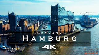 Hamburg, Germany  - by drone [4K]