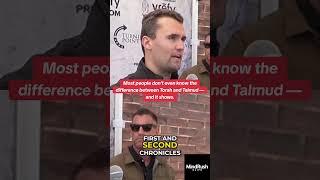Torah vs Talmud Explained in 30 Seconds | Charlie Kirk ️