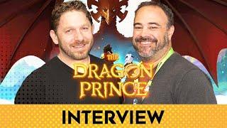 Aaron Ehasz and Justin Richmond from The Dragon Prince