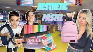 CHASSE AUX FOURNITURES SCOLAIRE 2021 / back to school ( aestetic / pastel ) 