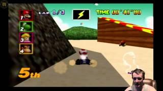 A History Of Mario Kart :: Mario Kart 64 {Mushroom Cup}