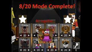 FNaF Siena's Pets: I beat the All Together Challenge! (Base Game 8/20 Mode)