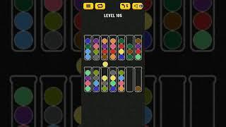 Ball sort puzzle level 105 cheat