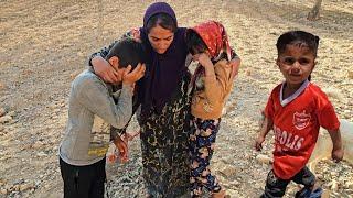 Stepmother's bitter farewell to orphaned children