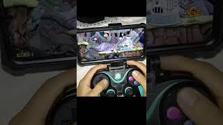 jugando cuphead con mando para celular #shorts #gamepad #androidgames #cuphead #nintendoswitch