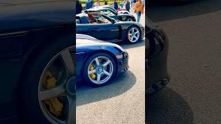 4 $2M PORSCHE CARRERA GT LINEUP AT GOODWOOD SUPERCAR MEET! #shorts #trending #viral #youtube #cars