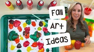 Fall Art Ideas for Preschool, Pre-k, and Kindergarten