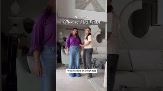 CONSCIOUS ABOUT YOUR TUMMY WHILE WEARING JEANS? WATCH THIS | Ishita Saluja | #shorts