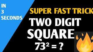 SQUARE SUPER FAST TRICK 2 DIGIT NUMBER || IN JUST 3 SECONDS || TRIPATH ACADEMY