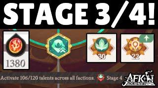 GUIDE: Which STAGE 3 & 4 Faction Talents Are THE BEST!? AFK Journey