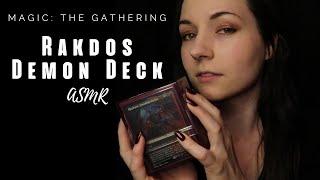 ASMR Magic: The Gathering ⭐ Rakdos EDH / Commander Deck ⭐ Soft Spoken ⭐ Card Sounds