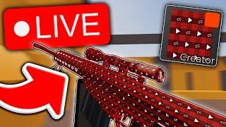  LIVE | QUICK CREATOR SKIN STREAM In Arsenal... (Roblox Arsenal)