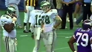 2nd down punt, Eagles-Vikings, Week 4, 1988