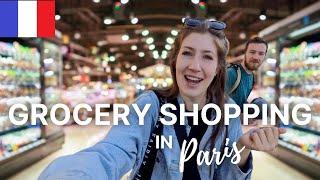 COME GROCERY SHOPPING WITH US  IN PARIS