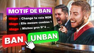 UN gros DÉTRAQUÉ au TRIBUNAL DES BANNIS ! ‍️ #1 (Ft. Doigby)