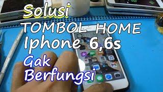 Tombol Home IPHONE 6,6S Tidak Bisa Berfungsi Cara Gantinya Simple Dan Mudah