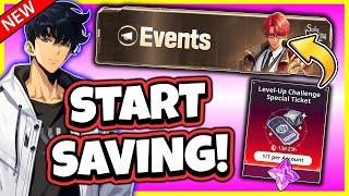 SAVE NOW! NEW EVENTS COMING! GET READY! NEW GAMBA PACKAGES!? [Solo Leveling: Arise]