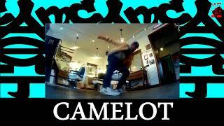 B-boy SHAMAN -/Camelot Crew/- in Barber Shop