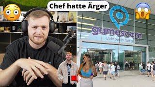 Chef hatte während der Gamescom wieder Stress mit einer Frau