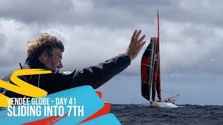 Sliding Into Seventh - Day 41 - Vendée Globe