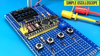 как сделать мини-осциллограф, используя Arduino nano, dfrobot