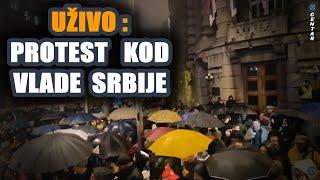 Uživo - Vlada Srbije: Uprkos kiši veliki broj naroda protiv Vučića