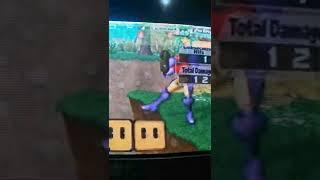 SSBM - Samus foot glitch.