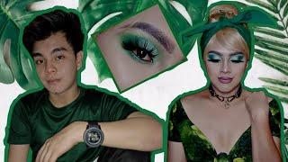 GREEN CUT CREASE EYESHADOW) | Fhido G.