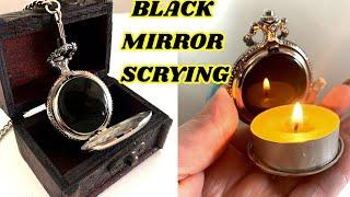 Black Mirror Scrying  Tutorial For Beginner's  Powerful Psychic Tool