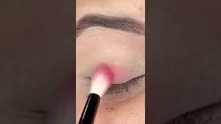Foxy eyes using 2 products #megha #makeup #tutorial
