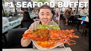 Bangkok's #1 SEAFOOD BUFFET 2025  SO CHEAP! Kodtalay Seafood Buffet Thailand 