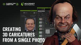 Master Class - Create 3D Caricatures Quickly with Character Creator Headshot & SkinGen - by Mythcons