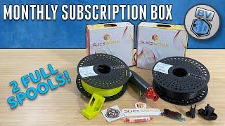 What's in the SliceBox Filament Subscription Box from SliceWorx?