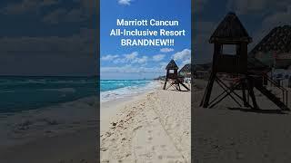 The renewed Marriott Cancun, An All-Inclusive Resort, Mexico.